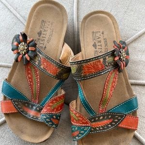 L'Artiste Wilma Slip-on Sandals
